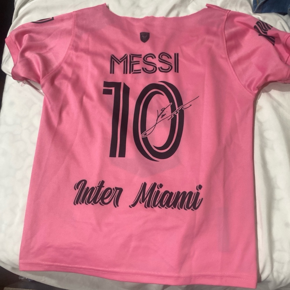 Pink Inter Miami Soccer Jersey